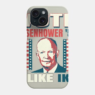 Vintage Style Voting Poster Dwight Eisenhower 1952 Phone Case