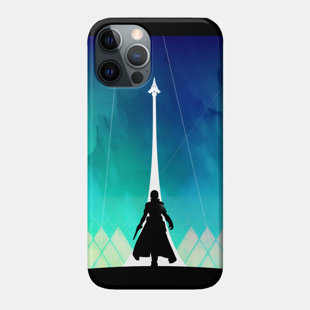 Warlock silhouette - Destiny - Phone Case