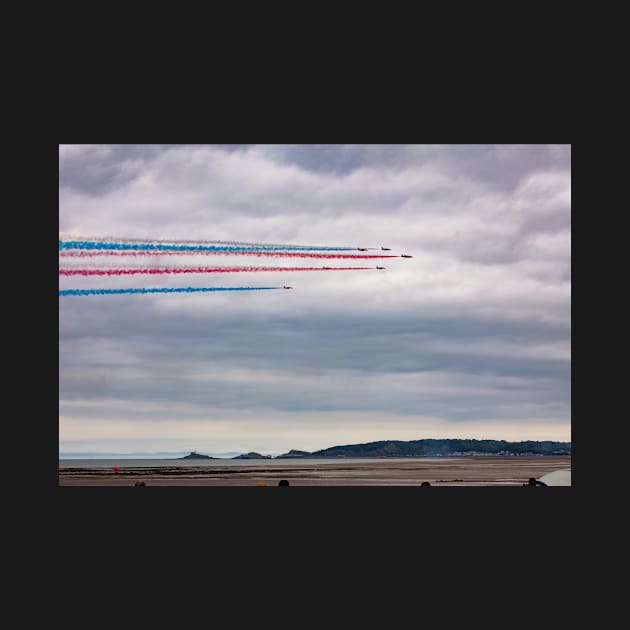 Red Arrows, Wales National Airshow by dasantillo