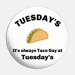 Taco's at Tuesday's Pin