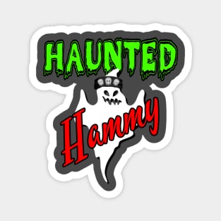 Haunted Hammy Magnet