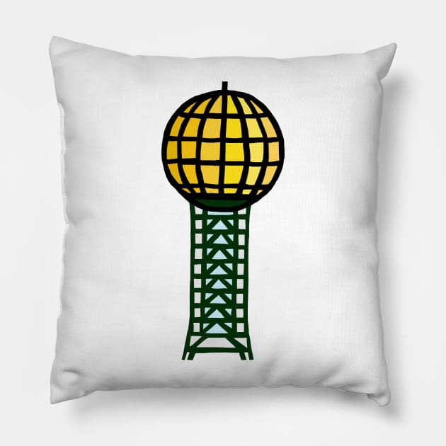 Sunsphere Pillow by sagesharp