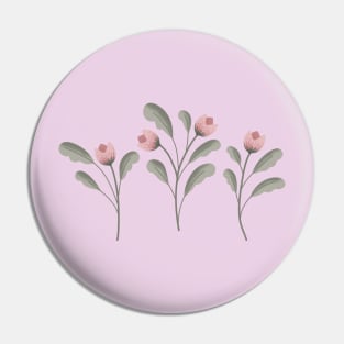 Pink tulip Pin