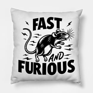 Fast And Furious Rat Pillow