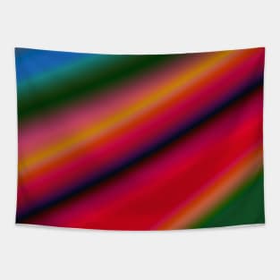 red blue green orange abstract texture Tapestry