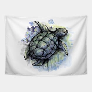 Turtle Ink Tapestry