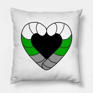 Candy Cane Pride Pillow