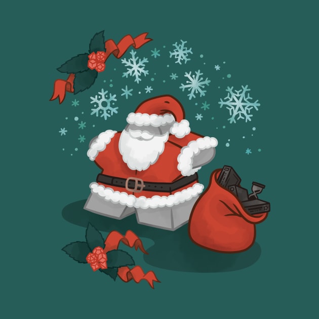 Santa Meeple by polliadesign