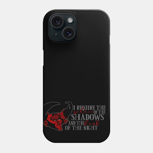 Darkness Phone Case by NinthStreetShirts