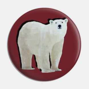 Polar bear Pin