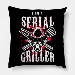 BBQ Serial Griller Barbeque Pillow