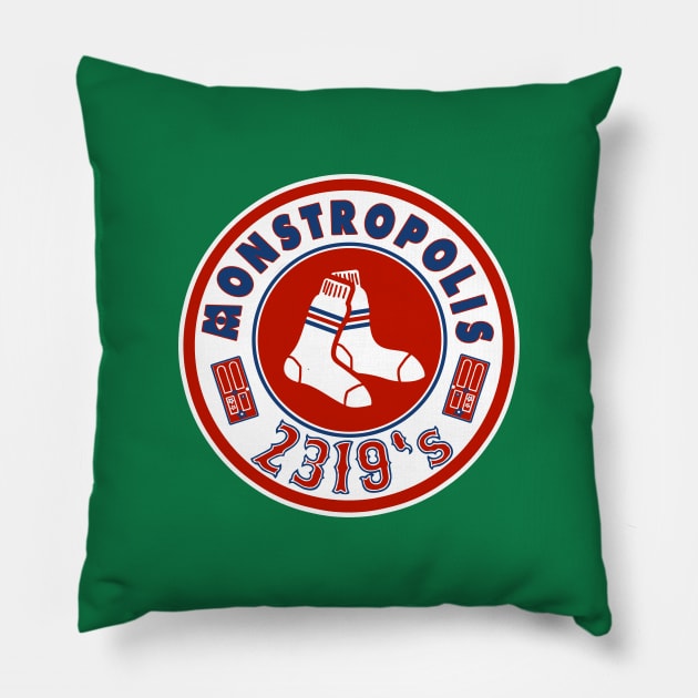 Monstropolis 2319s Pillow by theSteele