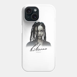 Rihanna Portrait Phone Case