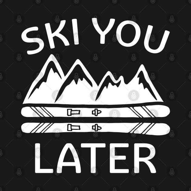 Ski You Later by LuckyFoxDesigns