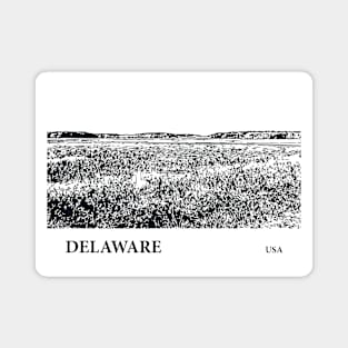 Delaware USA Magnet