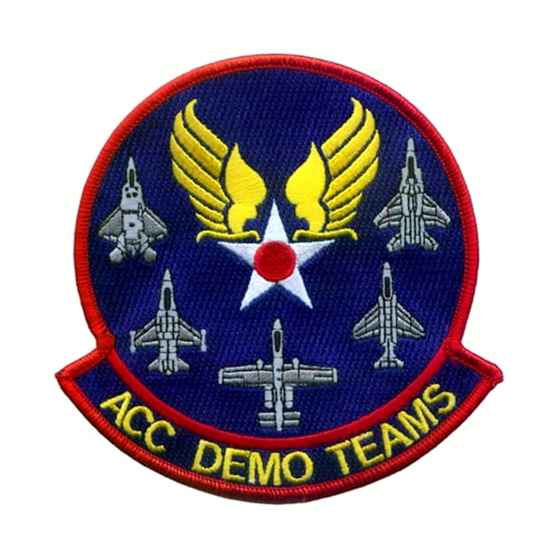 The Air Combat Command's Flight Demo Aircraft by Spacestuffplus