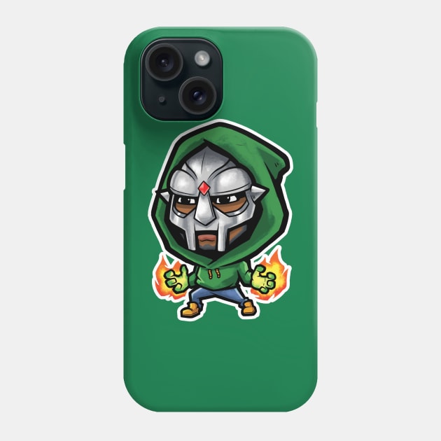 MF DOOM x Cartoon Hip Hop Phone Case by muckychris