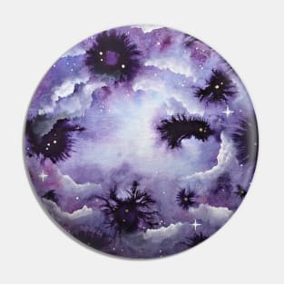 Purple Galaxy Pin