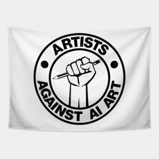 Artists Against AI Art Tapestry