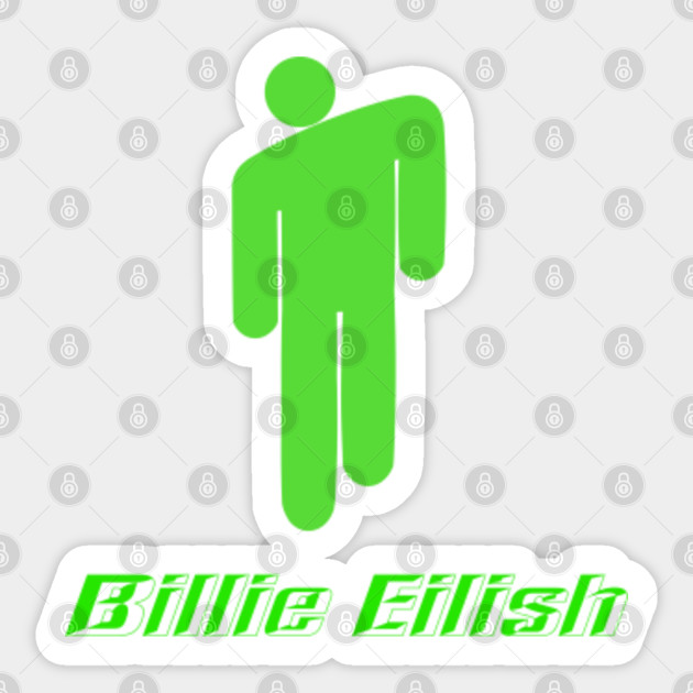 BLOHSH BILLIE EILISH - Billie Eilish - Sticker | TeePublic