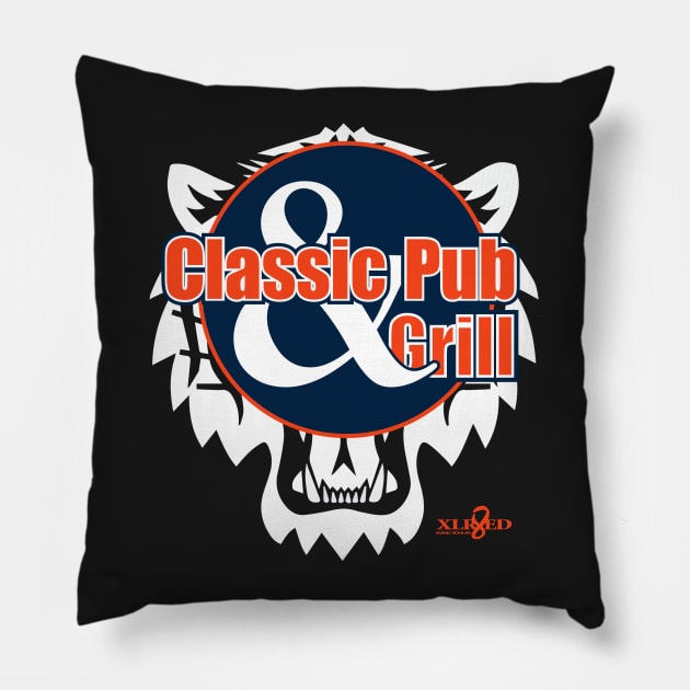 Classic_Tigers_21 Pillow by XLR8EDmedia