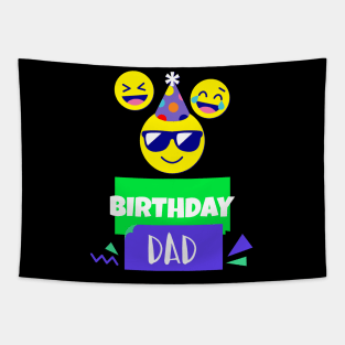 Birthday Dad Tapestry