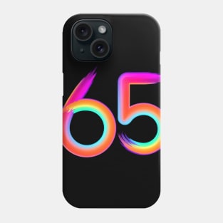 brushed 65 Phone Case