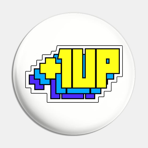 1 Up One up Life Video games Retro gaming Pin by Tanguy44