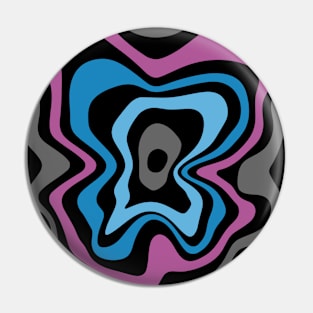 Unique marble pattern 01A Pin