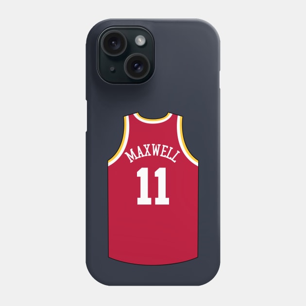 Vernon Maxwell Houston Jersey Qiangy Phone Case by qiangdade