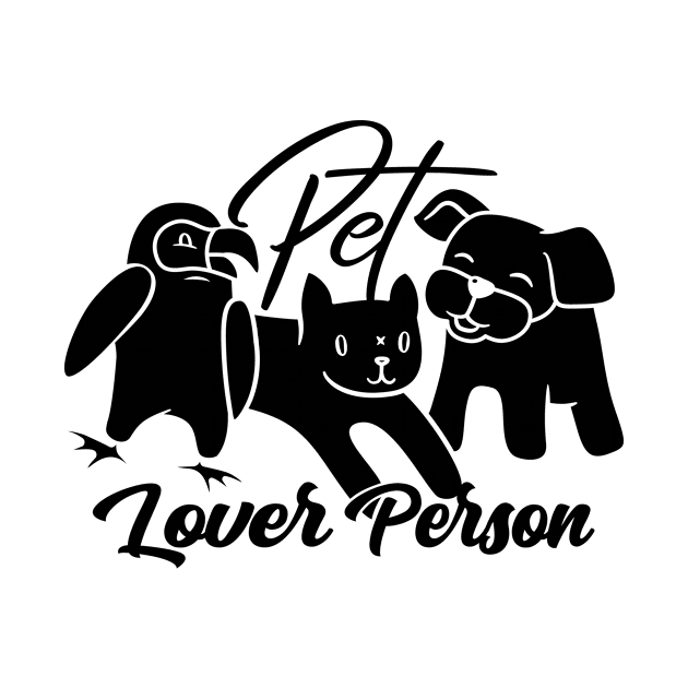 Pet lover dog cat bird by HBfunshirts