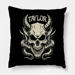 Dragon Skull Play Swift Pillow