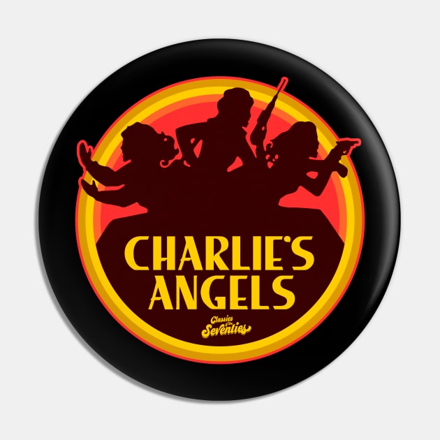 Charlie Angels Pin by GiGiGabutto
