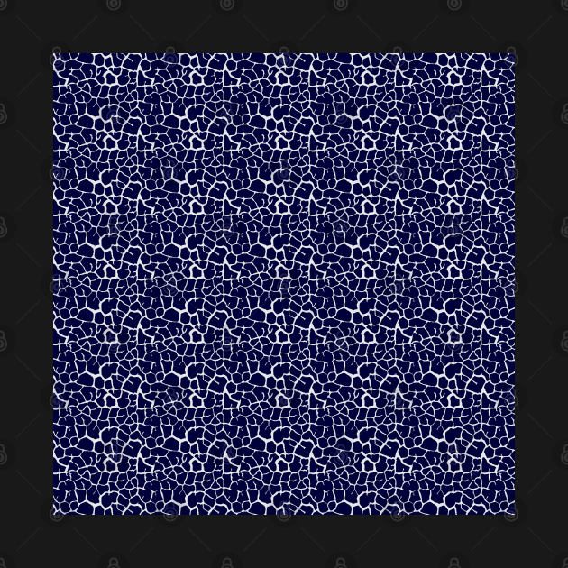 Elephant Print Skin Pattern Blue by Design_Lawrence