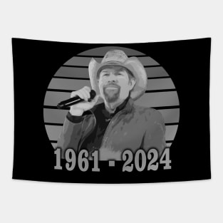 1961 - 2024 toby Keith Tapestry