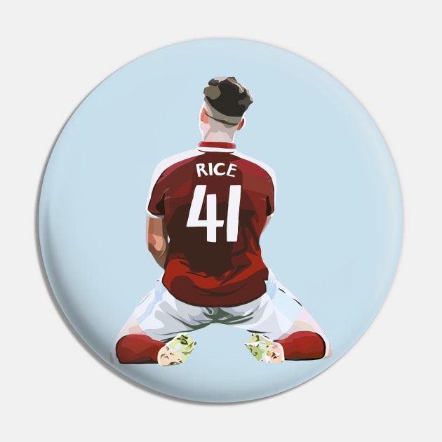 Declan Rice Pin by Webbed Toe Design's