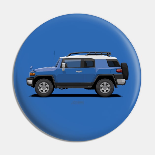 FJ Cruiser Voodoo Blue Pin by ARVwerks