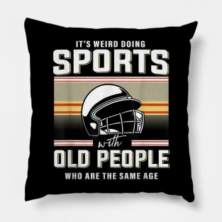 Football Helmet Retired Pillow