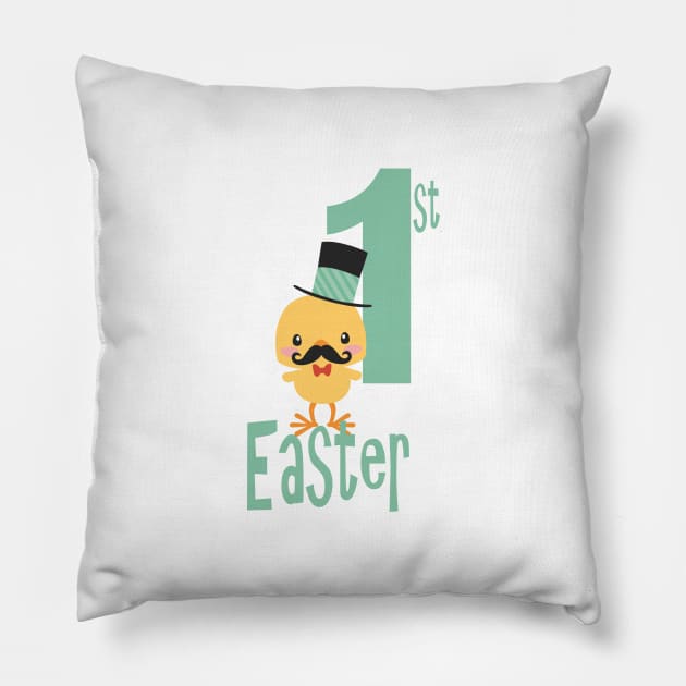 First Easter Pillow by PeppermintClover