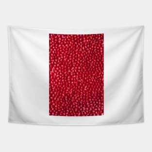 Red Cinnamon Heart Candy Print Tapestry