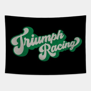 70's Triumph Racing Tapestry