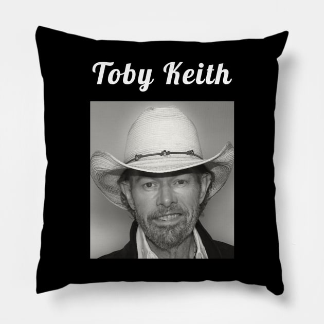 Toby Keith / 1961 Pillow by DirtyChais