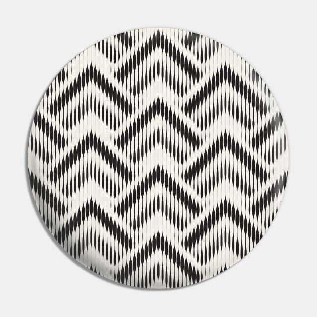 Geometric monochrome pattern Pin by Vilmos Varga