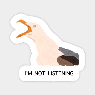 Funny seagull Magnet