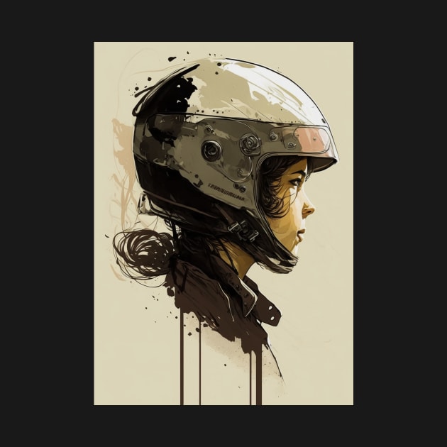 Astronaut Girl by Durro