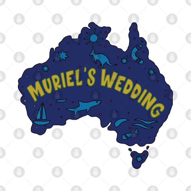 AUSSIE MAP MURIEL'S WEDDING by elsa-HD