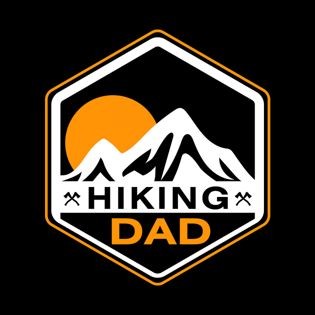 The Mountain Calling For Hiking Dad Quote by stonefruit