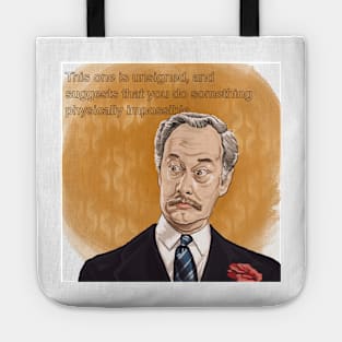 Captain Peacock - AYBS? - Are you being served sir? Tote