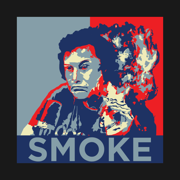 Elon Musk - Smoke poster by raulchirai