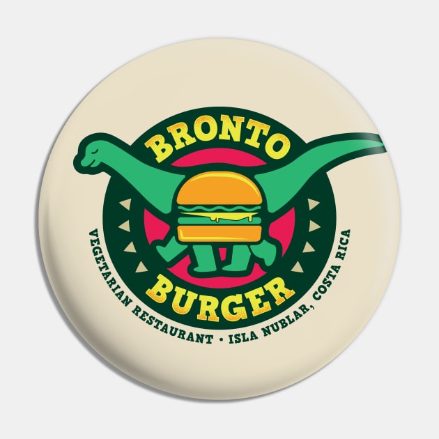 Bronto Burger Pin by DCLawrenceUK